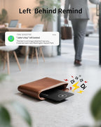 Air Tracker Tag Bluetooth Tracker for Apple Find My, Air Tracker Tag Key Finder Rechargeable (iOS Only) Smart Wallet Tracker Card, Worldwide Tracking for Bags, Passport