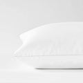 Saatva Down Alternative Pillow - Hypoallergenic Pillow with Plush & Airy Feel - Breathable Organic Cotton Cover - Lofty Microdenier Down Alternative - Queen (28"x16"), 1 Pack