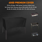 ZBXFCSH Heavy-Duty Patio Cover Fits Camp Chef 2 Burners Stove OSD-60LW, EX-60, CC-60, DL-60, DC-60LW, DH-280, DH-170, SOC-60