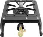 EATAKWARD Portable Gas Stove, Iron Propane Camping Stoves LPG Gas Cooker, Outdoor Stove for BBQ,15000 BTU Camping Stove