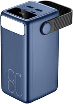 Portable Charger 80000mAh Power Bank, 22.5W Fast Charging USB C Battery Pack, 3 Outputs, LED Display & LED Light, External Huge Capacity Cell Phone Battery Bank for iPhone, Samsung, iPad, Outdoor