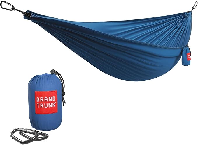 Grand Trunk Ultralight Camping Hammock - Lightweight and Portable Travel Hammock for Camping, Hiking, Backpacking, Beach, and Other Travel, Green