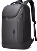 FUTURE AESTHETICS Business Smart Backpack Waterproof for women,men,Fight Approved Durable Backpack suitable as overnight and travel backpack (Black)