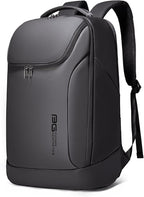 FUTURE AESTHETICS Business Smart Backpack Waterproof for women,men,Fight Approved Durable Backpack suitable as overnight and travel backpack (Black)