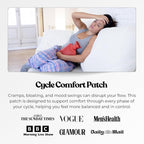 The Patch Collection® – Period Pain Relief Patch | Menthol, Turmeric, Valerian Root, Green Tea, Pomegranate Oil (Pack of 12)