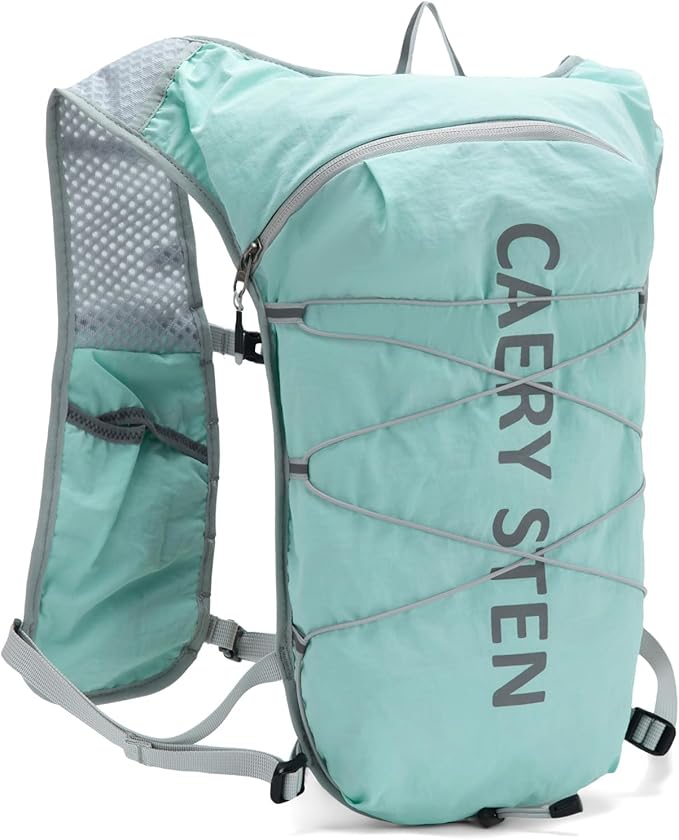 Carey STEN Hydrated Backpack, Running Vest, paired with a 1.5L Water Bag Hiking Backpack, Suitable for Running, Hiking, Marathon, and Both Men and Women