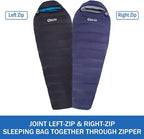 Down Sleeping Bag for Adults 0°F 10°F 15°F 20°F Backpacking Sleeping Bag for Cold Weather with Compression Sack