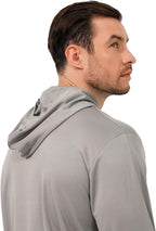 ProtectX High Visibility Sun Protection Lightweight Long Sleeve Hoodie, UPF 50+ Quick-Dry, SPF UV Shirt, Active Wear