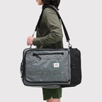 Topo Designs Global Travel Bag – 30L or 40L - Carry-On Compliant Most Airlines, Durable Travel Duffel Bag, Clam Shell Main Pocket, Laptop Sleeve, Backpack, Sling, Luggage (40L / Olive)