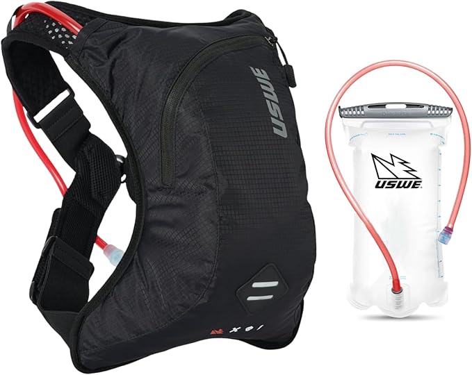 USWE Outlander XC Hydration Pack, Running, Hiking Hydration Backpack with Water Bladder (1.5L/50oz), Hydropack for Men & Women, Backpack Gear & Equipment for Cycling, MTB