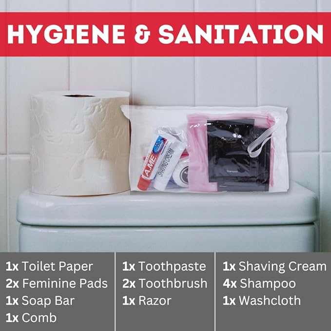 Family Emergency Kit | All-in-one Survival Kit Backpack for Earthquake, Flood, Disaster Relief, Civil Unrest & Outdoor - Survival Bag & Emergency Preparedness Kit for Families