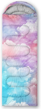 BSNTHO Camping Sleeping Bags,3 Season Warm & Cool Weather,Lightweight,Waterproof Sleeping Bags for Adults & Kids,Traveling,and Outdoors,Camping Gear Equipment