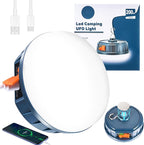 LED Hanging Camping Lantern Rechargeable Essentials, 200W Outdoor Camping Tent Lights for Camping Decor, 4000LM Waterproof Backpacking Lanterns for Power Outages, Emergency, Hurricane, Hiking