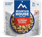 Mountain House Beef Stroganoff with Noodles | Freeze Dried Backpacking & Camping Food | 6-Pack
