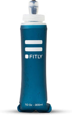 Soft Flask - Shrink As You Drink Soft Water Bottle for Hydration Pack - Folding Water Bottle Ideal for Running, Hiking, Cycling, Climbing & Rigorous Activity