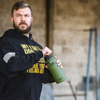 Tactical Pro Supply 32 oz. Patriotic Water Bottles | Decorated in the USA | Made with Premium Stainless Steel Material | Double Wall Vacuum Water Bottle Insulated