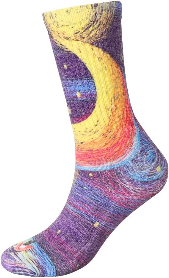 EnerWear 4 Pack Women's Merino Wool Outdoor Hiking Trail Crew Sock