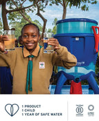 LifeStraw Go Series – Insulated Stainless Steel Water Filter Bottle for Travel and Everyday Use, Removes Bacteria, Parasites and Microplastics, Improves Taste, 18oz Provence Purple