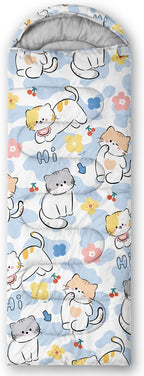 CVHOUSE Camping Sleeping Bags,3 Season Warm & Cool Weather,Lightweight,Waterproof Sleeping Bags for Adults & Kids,Traveling,and Outdoors,Camping Gear Equipment