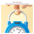 Luggage Weight Scale, 10kg Portable Mechanical Hanging/Fish/Luggage/Kitchen with Hanging Hook Household Multipurpose Scale,for Travel(Blue)