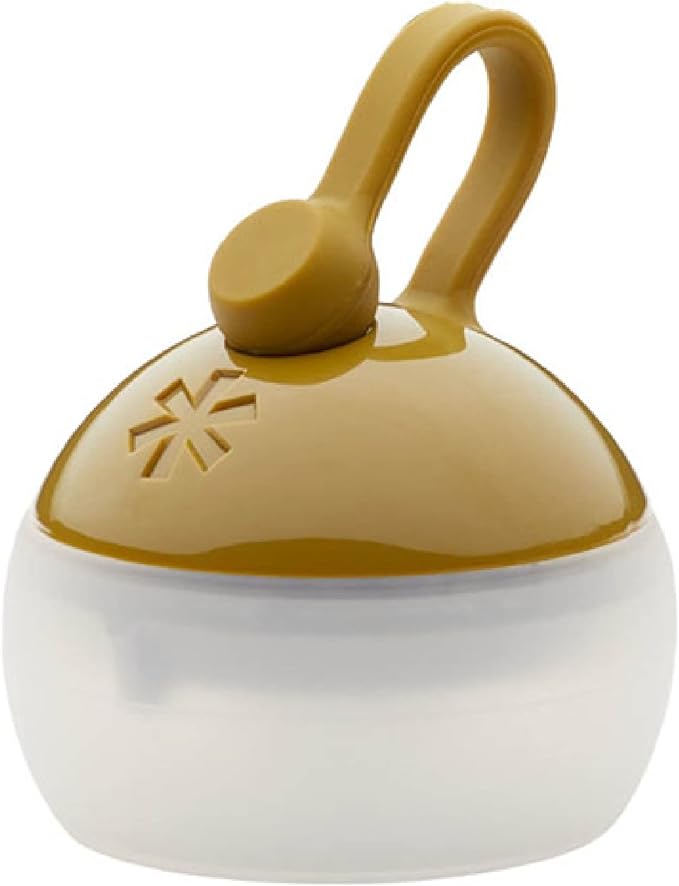 Snow Peak Hozuki Mini Lantern, Compact, Bright, Portable, Camping Light, Gold