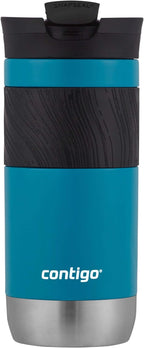 Contigo Byron 2.0 Stainless Steel Travel Mug with SNAPSEAL Lid 16oz. 2 Pack Sake/Juniper