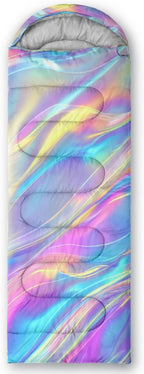 QOOMO Animals Camping Sleeping Bags,3 Season Warm & Cool Weather,Lightweight,Waterproof Sleeping Bags for Adults & Kids,Traveling,and Outdoors,Camping Gear Equipment