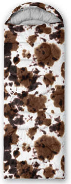 Sleeping Bags for Adults and Kids Backpacking Camping Sleeping Bags for Girls and Boys Lightweight Waterproof Cold/Warm Sleeping Bag for Season Camping Essentials Outdoor Travel with Compression Bags