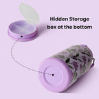 BOTTLE BOTTLE 32oz Insulated Water Bottle Stainless Steel Sport Water Bottle with Straw Dual-use Lid Design for Gym with Pill Box