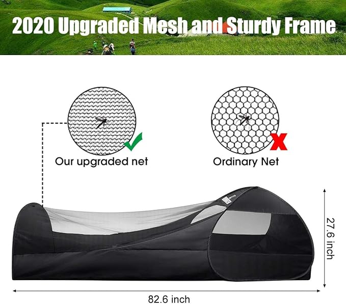 Single Person Pop Up Tent, 1 Person Mosquito Net Tent