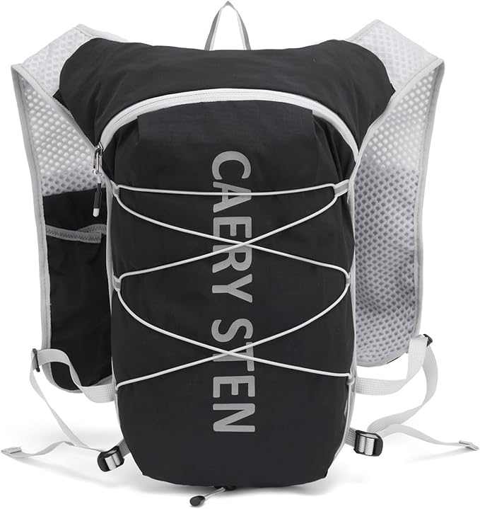 Carey STEN Hydrated Backpack, Running Vest, paired with a 1.5L Water Bag Hiking Backpack, Suitable for Running, Hiking, Marathon, and Both Men and Women