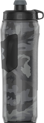 Under Armour UA 28oz Playmaker Squeeze Insulated 2 Black Steel Camo OSFA