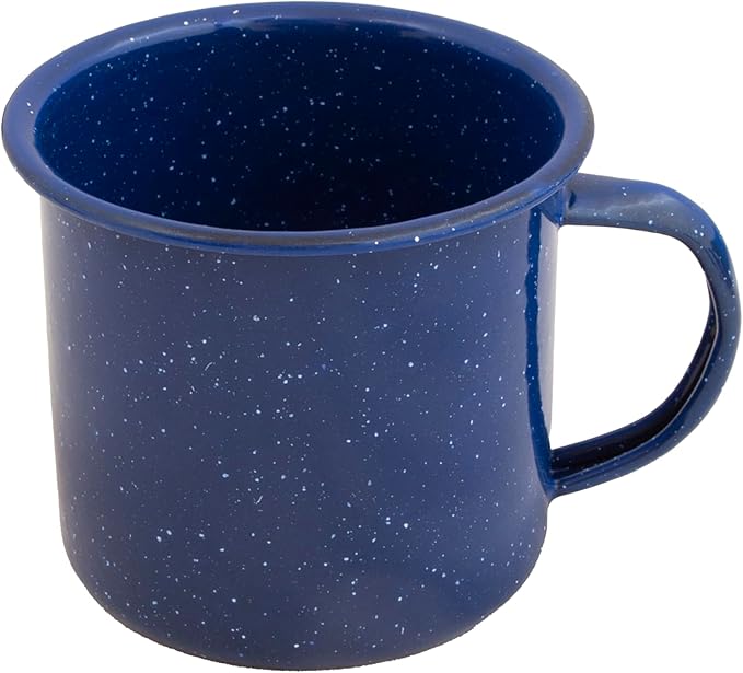 4-Person Enamelware Dining Set for Camping and Backpacking - Camping Gear Essentials for Camping and Backpacking by Caddis Sports