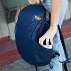 Peak Design Everyday Backpack Zip 15L, Midnight, 270-Degree Zip, Dual Side Pockets, FlexFold Dividers, Fits 15" Laptop, For Camera Carry, Daily Commutes or Travel, Versatile Backpack for Men and Women