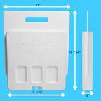Ice Pack Divider for YETI Coolers - Four Sizes to Fit The YETI Tundra Haul, 35, 45, 65, Roadie 48, 60 - YETI Cooler Accessories - Freezable YETI Accessories