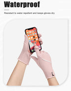 RIGWARL Sports Autumn Winter Cycling Gloves Touchscreen Warm Resistant Windproof Thermal Gloves for Women and Men