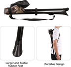 REDCAMP 2 Pack Folding Tripod Stools for Adults, Lightweight Portable Camping Stools for Blinds, Small Tripod Chairs for Fishing Backpacking Travel