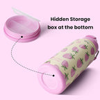 BOTTLE BOTTLE 32oz Insulated Water Bottle Stainless Steel Sport Water Bottle with Straw Dual-use Lid Design for Gym with Pill Box