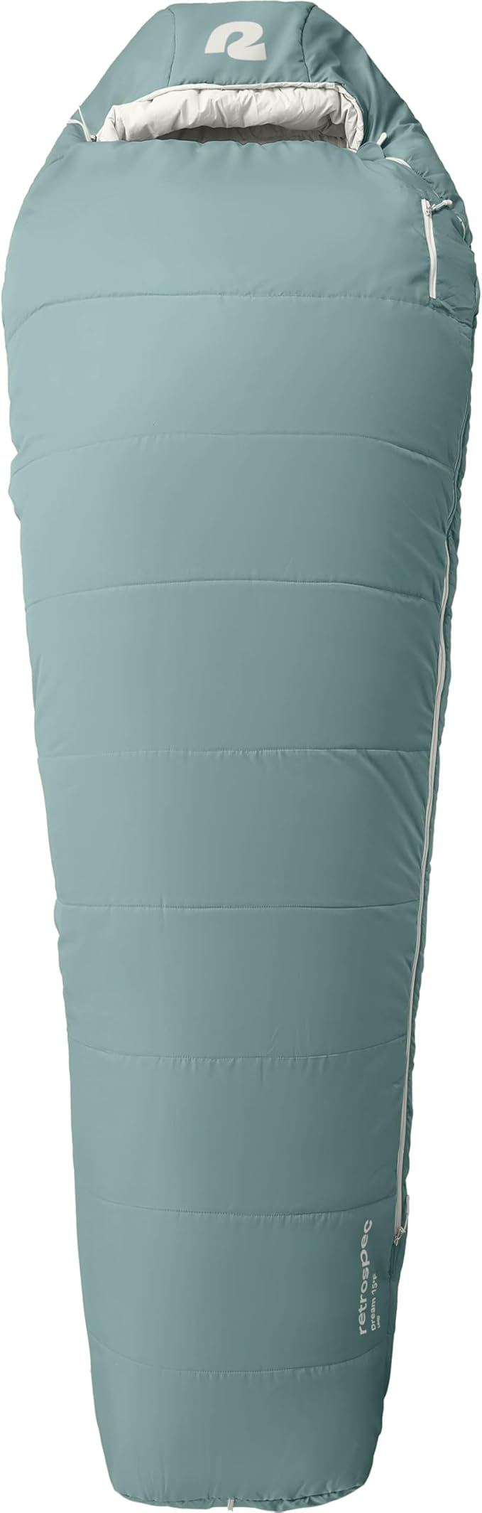 Retrospec Dream Sleeping Bag - 5, 15, 30 Mummy for Camping, Insulated Cold Weather, Lightweight Stuff Sack, Water-Resistant, Adjustable Draw Cords, Adult
