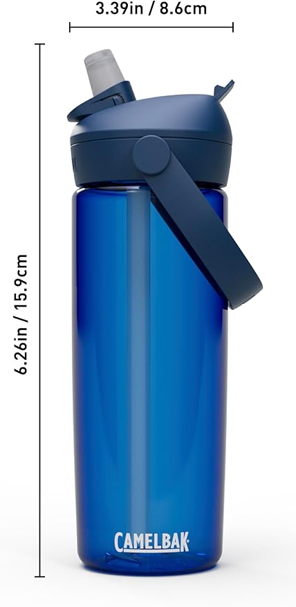 CamelBak Thrive Flip Straw Tritan Renew Water Bottle Oxford, 20oz