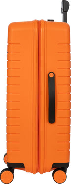 Bric's B|Y Ulisse Spinner Suitcase - 28" Inch Carry-On Luggage - Hard Exterior and TSA-Approved Lock - Orange