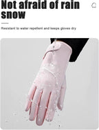 RIGWARL Sports Autumn Winter Cycling Gloves Touchscreen Warm Resistant Windproof Thermal Gloves for Women and Men