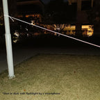 2mm Fluorescent Reflective Guyline Camping Paracord, Ultralight Thin Cord Rope for Tarp Rain Fly Tent Camping, 65 Feet -Orange