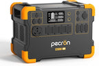 pecron Portable Power Station E2000LFP, 1920Wh Power Station 5X2000W AC Outlets, LiFePO4 Battery Backup Expandable to 8064Wh, 1200W Max Solar Input Solar Generator for Home, Camping, RV, Emergency
