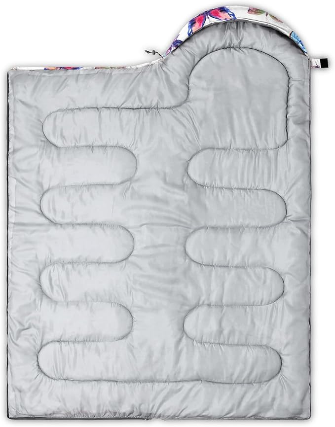 CVHOUSE Camping Sleeping Bags,3 Season Warm & Cool Weather,Lightweight,Waterproof Sleeping Bags for Adults & Kids,Traveling,and Outdoors,Camping Gear Equipment