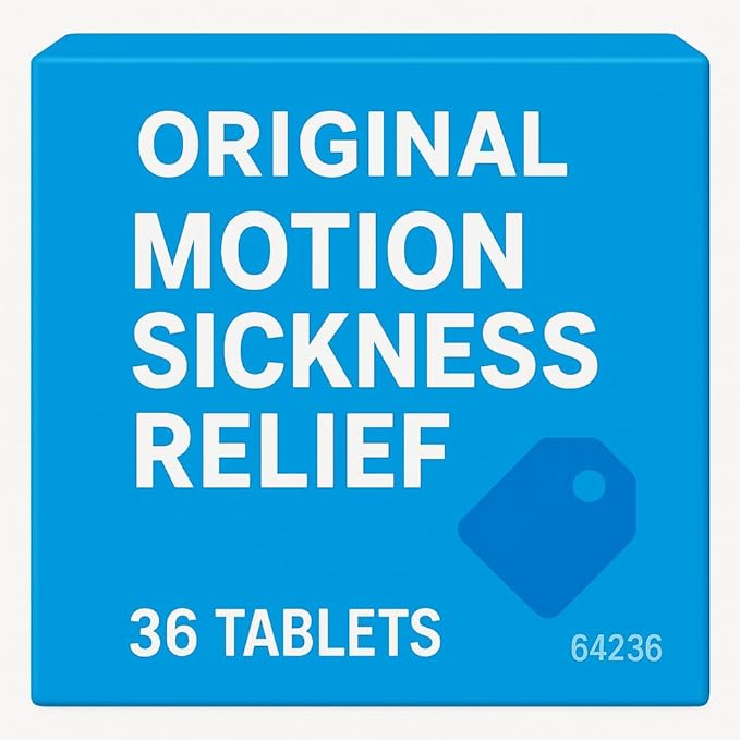 Original, Motion Sickness Relief, 36 Count 64236