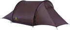 Backpacking Ultralight 2Person Tunnel Tent, 2.89lbs, Double Silicone-Coated Fabric, Compact 3-Season Tent – Wine Brown