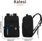 Kalesi Cooler Backpack 36 Cans Lightweight Insulated Backpack Cooler Leak-Proof Travel Camping Lunch Backpack Outdoor Cutlery Backpack for Men and Women