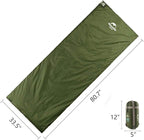 Naturehike Lightweight Compact Sleeping Bag, Envelope Ultralight Backpacking Sleeping Bag Portable, Waterproof, Comfort with Compression Sack for Cold&Warm, Camping, Traveling, Hiking