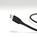 Amazon Basics USB-C to USB-A 2.0 Fast Charging Cable, 480Mbps Data Transfer Speed, USB-IF Certified, Durable, for Apple iPhone 16/15, iPad, Samsung Galaxy, Tablets, Laptops, 3 Foot, Black (Pack of 2)